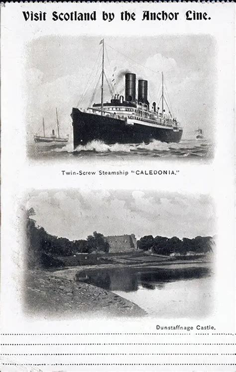 Anchor Line Steamship Company Archival Collection.